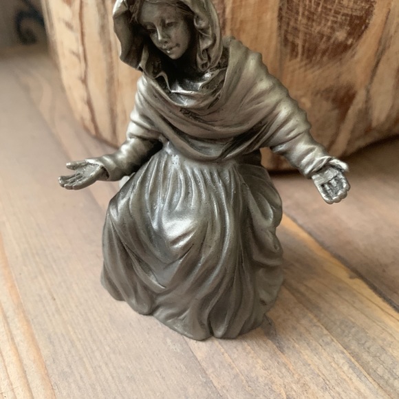 LENOX PEWTER NATIVITY SCENE - Picture 6 of 13